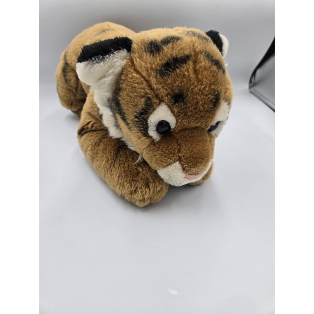 Animal Alley Toys R Us Tiger Cub Plush Stuffed Animal Vintage 2000 Striped 12in